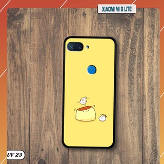 Ốp lưng Xiaomi Mi 8 Lite -lưng nhám , ngộ nghĩnh