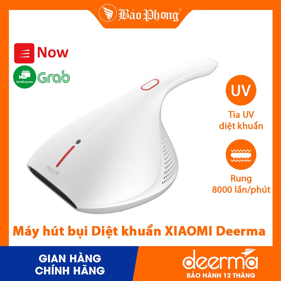 [Mã ELHA22 giảm 6% đơn 300K] Máy hút bụi Giường Diệt khuẩn XIAOMI Deerma CM800 Mites Vacuum Cleaner- BH 1 năm