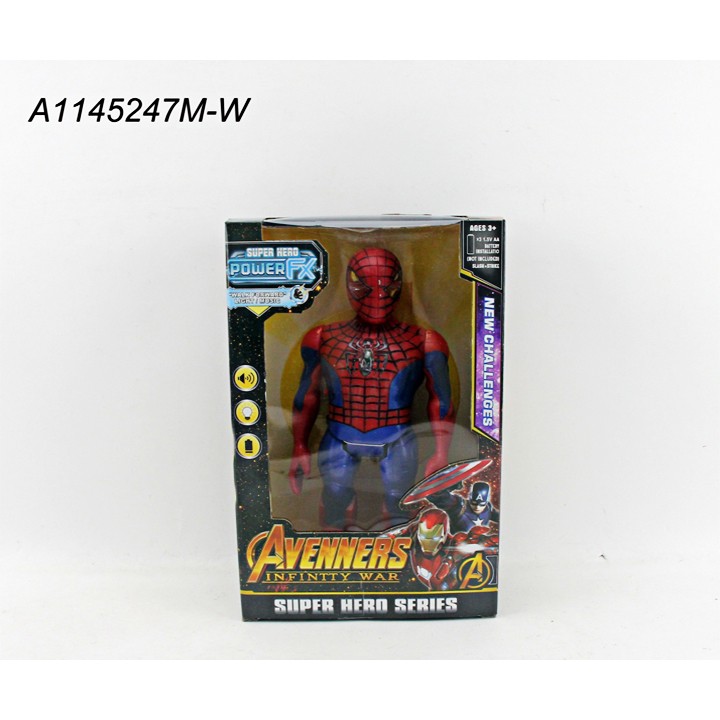 (Freeship) TRÒ CHƠI SPIDERMAN PHÁT NHẠC BIẾT ĐI SIÊU BỀN DÀNH CHO BÉ TRAI VÀ GÁI (TẶNG PIN)