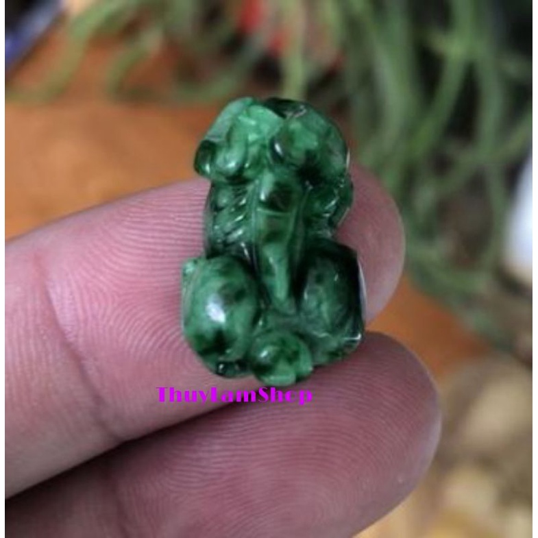 Vòng cổ tỳ hưu đá NC Thạch chế tác thủ công tự nhiên kích hoạt cung tài lộc