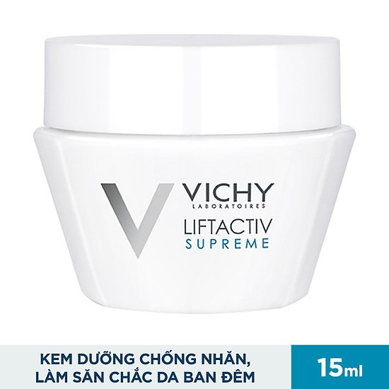 Kem Dưỡng Chống Nhăn &amp; Làm Săn Chắc Da (Ban đêm) Vichy Liftactiv Supreme Night Anti