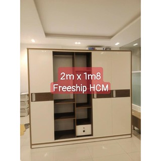 Tủ nhựa đài loan 5 cánh lùa miễn ship hcm 20km