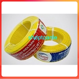 Combo 50 mét dây điện Trần Phú 2x1.5mm lõi đồng đôi chính hãng