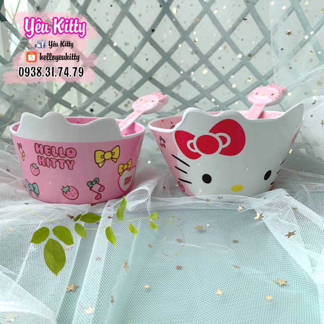 Tô nhựa Hello Kitty Hellokitty