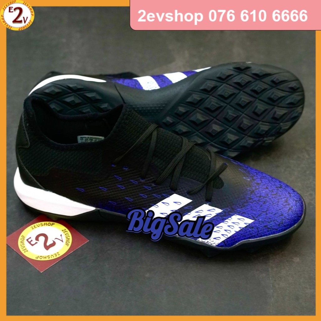 Giày đá bóng thể thao nam 𝐏𝐫𝐞𝐝𝐚𝐭𝐨𝐫 𝐅𝐫𝐞𝐚𝐤.𝟑 𝐋𝐨𝐰 Colorful, giày đá banh cỏ nhân tạo dẻo nhẹ - 2EVSHOP