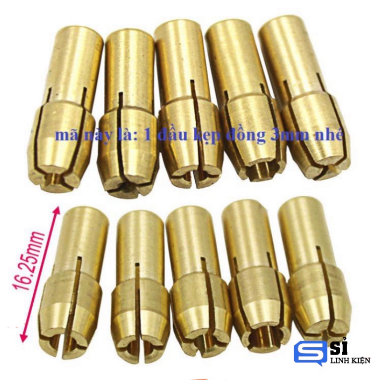 Đầu đồng kẹp mũi khoan gắn máy mài khắc
