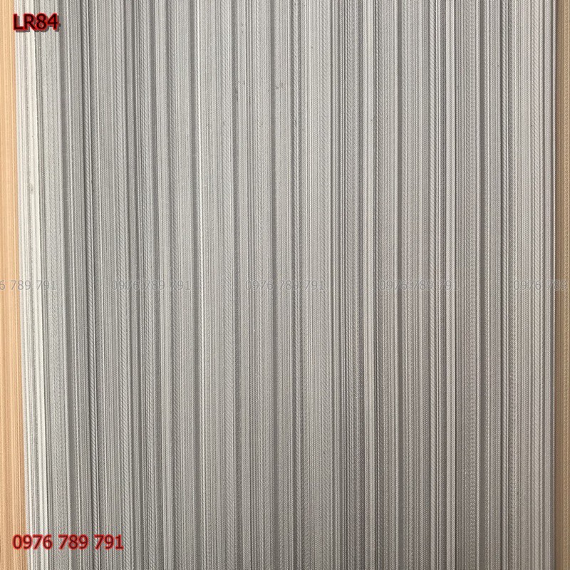10m Giấy Dán Tường Phòng Ngủ Trơn Xước Vải Dọc LR84 Lụa Không Keo Khổ 53 cm