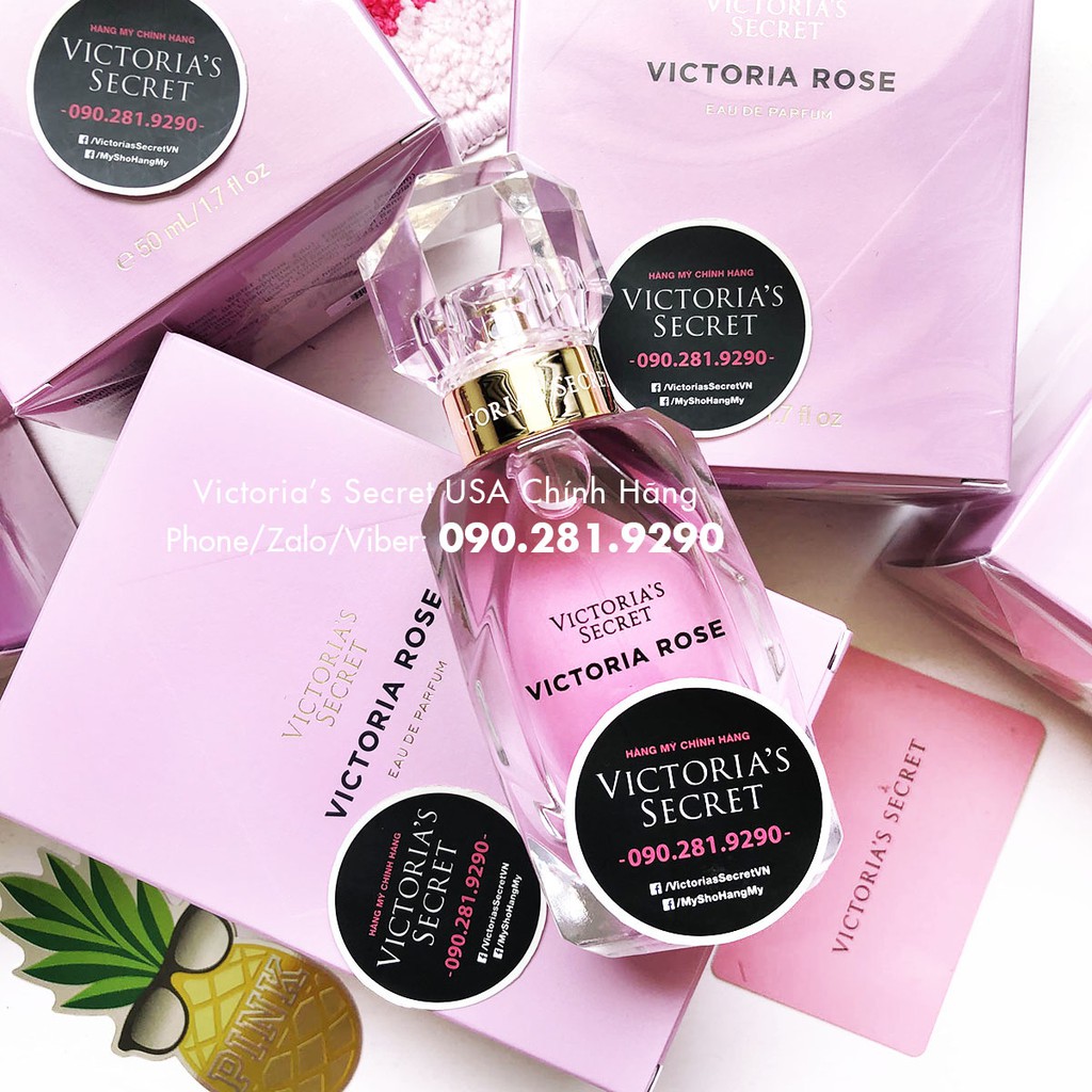 Nước hoa Victoria Rose của Victoria's Secret USA, hàng hiếm nhé. Hãy là người đầu tiên trên toàn thế giới sử dụng.