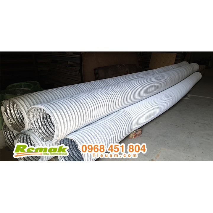 Ống dẫn khí 2 lớp 100->400mm Phụ kiện quạt thông gió Máy hút mùi