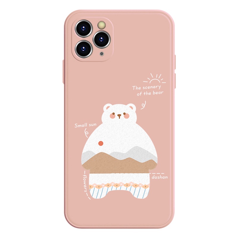 Ốp lưng iphone ốp Điện Thoại Họa Tiết Gấu / Rubik MINI Cho iPhone 14 13 12 11 PROMAX XS XR XSMAX SE2020 6 7 8PLUS
