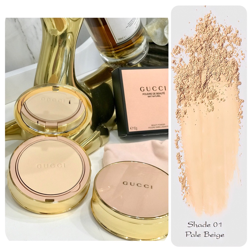 Phấn phủ G.U.C.C.I Poudre 01 Dạng Nén De Beaute Mat Naturel Powder | BigBuy360 - bigbuy360.vn