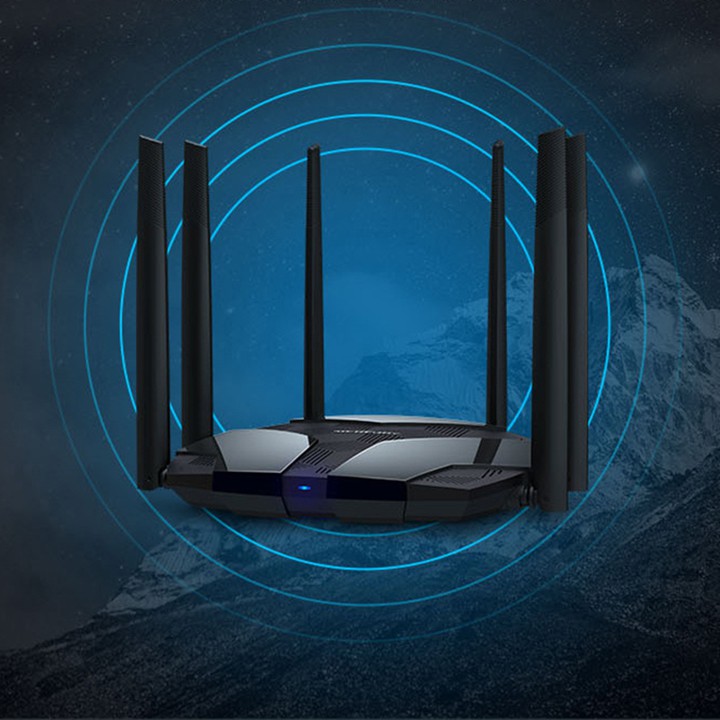 Bộ phát wifi Router Mercury D126 1200M 6 râu anten 5gHz 2.4gHz xuyên tường Mu-Mimo 3x3 repeater youngcityshop 30.000 | BigBuy360 - bigbuy360.vn