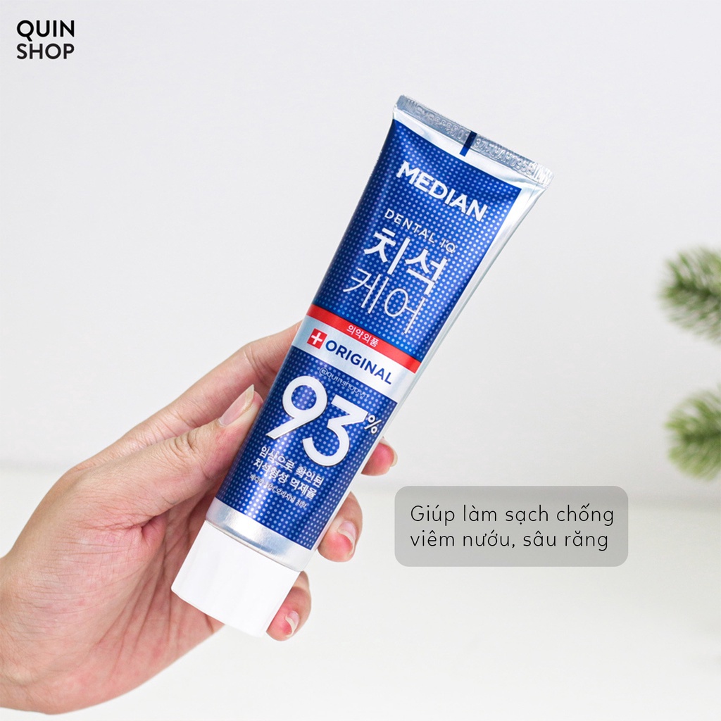 Kem Đánh Răng Làm Trắng, Khử Hôi Miệng, Chống Sâu Răng Median Dental IQ Toothpaste
