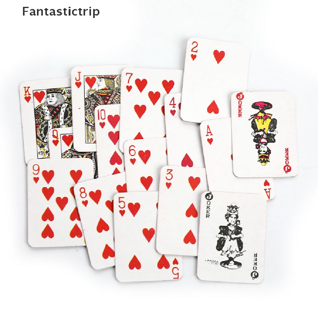 Bộ Bài poker Thu Gọn Dễ Thương Cho Búp Bê