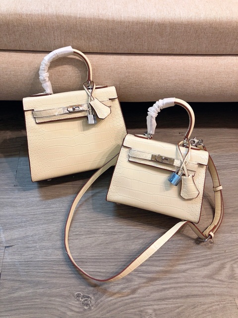 Túi Xách Nữ Cầm Tay Có Dây Đeo Chéo Dáng Cao Chất Da Rắn Đầy Đủ Phụ Kiện Ổ Khóa Chìa Khóa | BigBuy360 - bigbuy360.vn