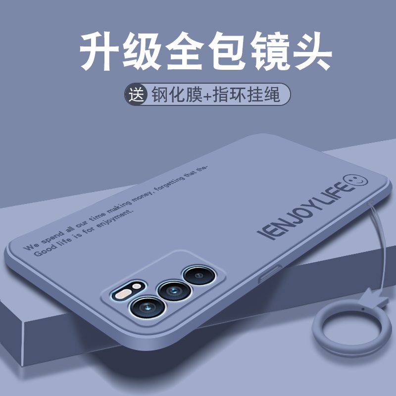 Ốp Điện Thoại Silicon Dẻo Mềm Bo Viền Cho oppo Reno 6 5g reno6 z oppo A16 Reno 6Z 5g