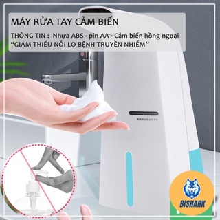 Máy rửa tay cảm biển tạo bọt xà phòng tự động thông minh.