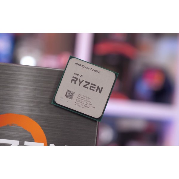 Bộ vi xử lý AMD Ryzen 5 5600X (3.7 GHz Upto 4.6GHz / 35MB / 6 Cores, 12 Threads / 65W / Socket AM4) - Full box nhập khẩu