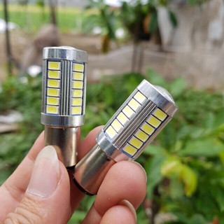 ĐÈN LED HẬU NHÁY 33 TIM LED BI CẦU Ô TÔ XE MÁY
