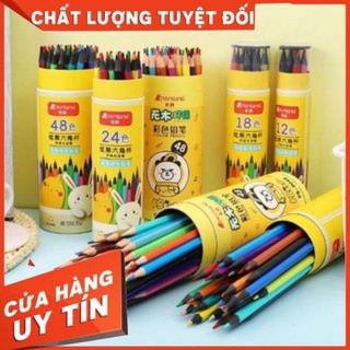 Bút chì màu pensing 12/18/24/36 màu chính hãng