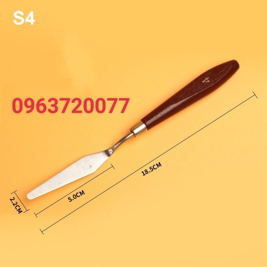 Bay pha màu acrylic, gouache, sơn dầu, bay trộn màu vẽ tranh nhiều size chuyên nghiệp