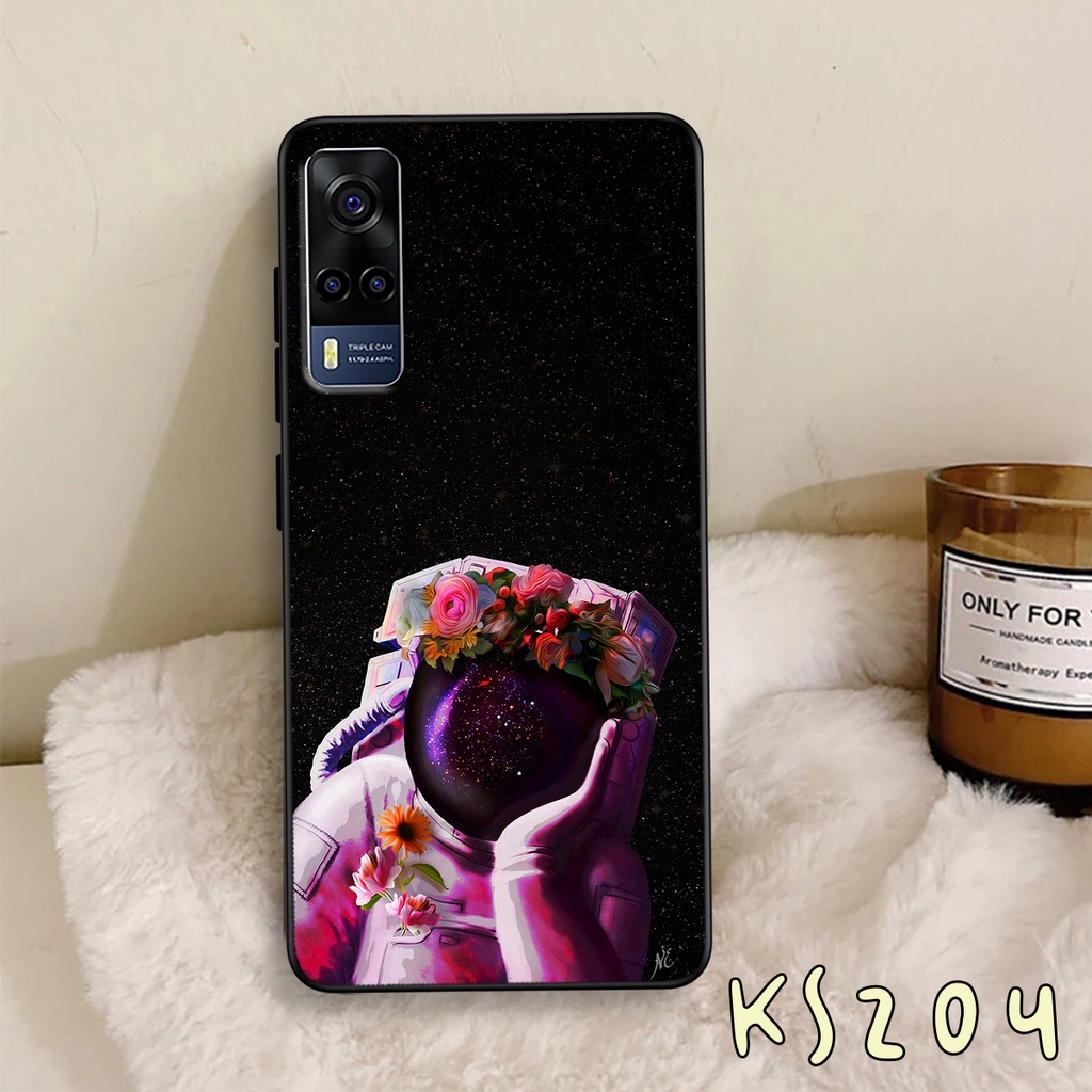 Ốp lưng Vivo Y72 5G - Y51 2020 - Y53s - Ốp lưng vivo in hình Phi hành gia cực hot
