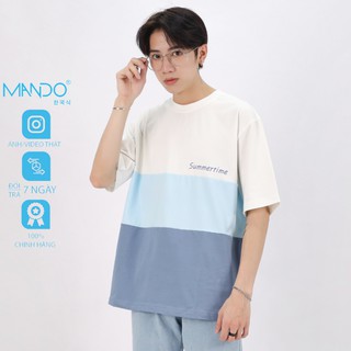 [New] Áo Phông Summer Time Nam 3 Màu Phong Cách Hàn Quốc Thời Trang Nam ManDo - PDN092