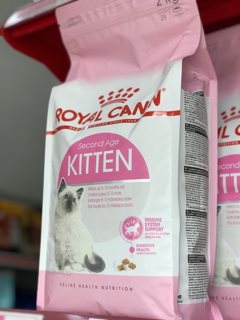 [Mã PET50 giảm 10% - tối đa 50K đơn 250K] Thức Ăn Cho Mèo Royal Canin Kitten 2kg