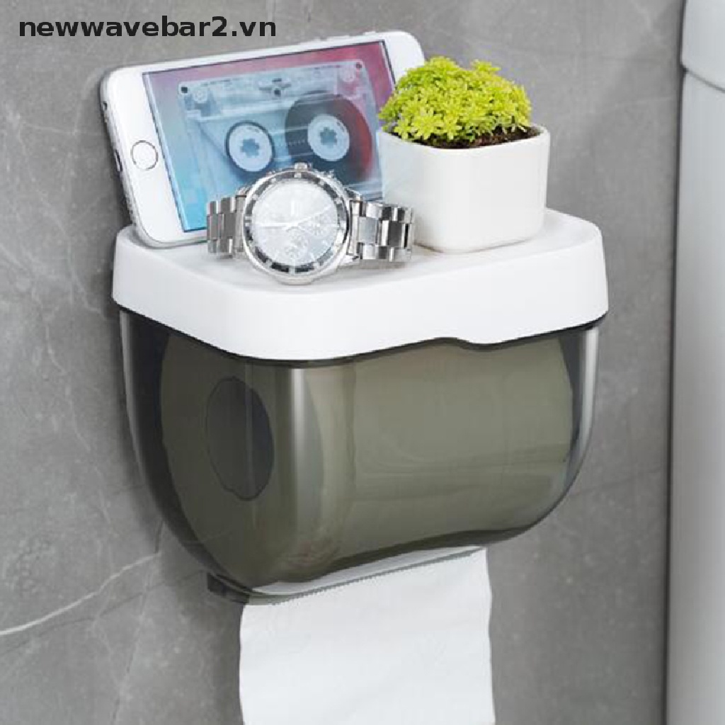 Bộ 2 Hộp Đựng Khăn Giấy Với Giá Đỡ Tiện Dụng Cho Phòng Tắm / Nhà Bếp