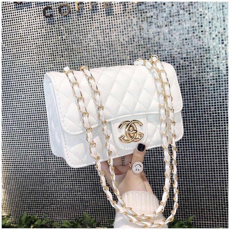 Túi Nữ Xách Da Hot Trend Nữ Dây Luồn Đeo Chéo Sang Chảnh Khóa X Siêu Đẹp Phong Cách Trẻ Trung May 3 Ngăn