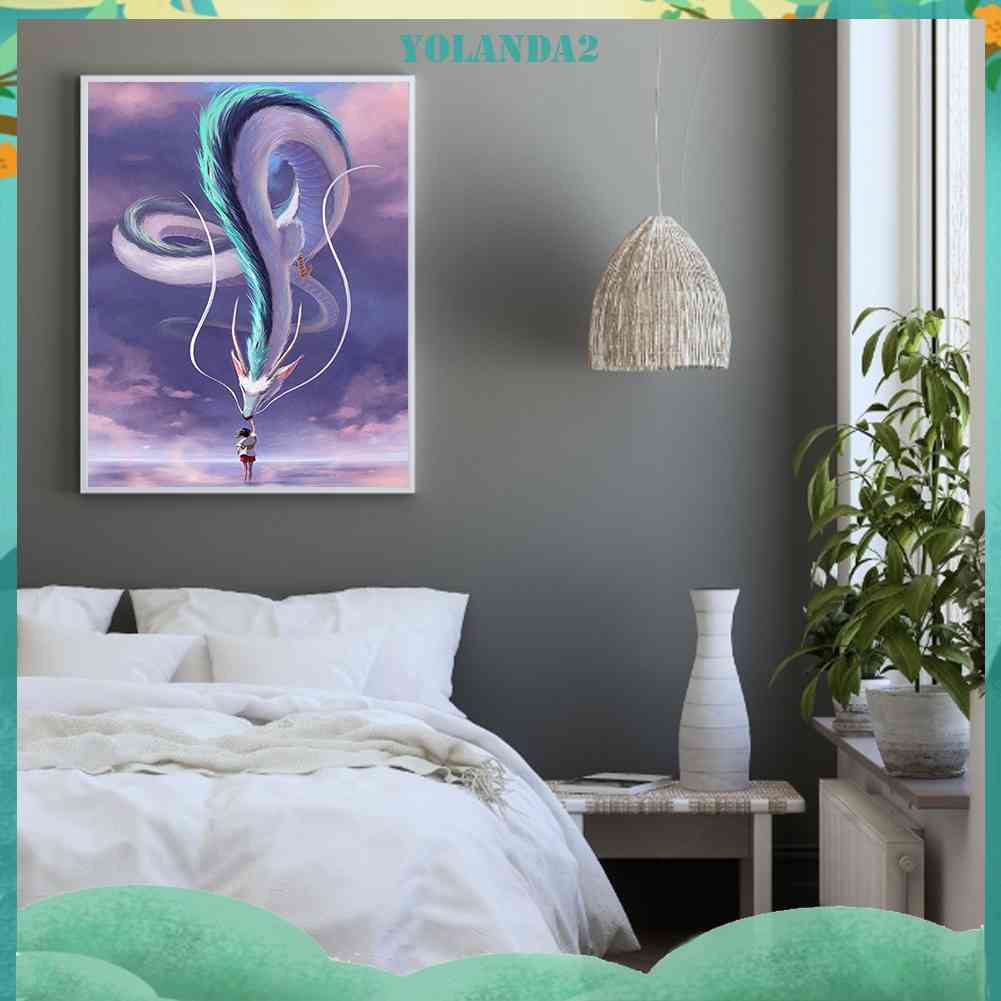 Toàn Bộ Bộ Tranh Thêu Chữ Thập 11CT DIY Hình Phim Spirited Away
