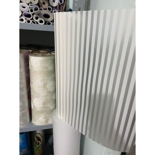 DECAL 1 Mét PVC giấy dán kính mờ ( KHỔ 45CM ) – SỌC MỜ KK044