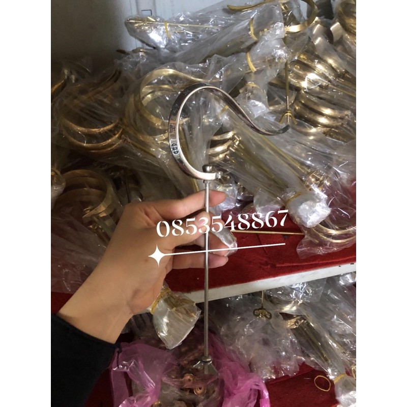 Móc inox Trung Quốc chữ cho chào mào , mi , khướu , than lửa .