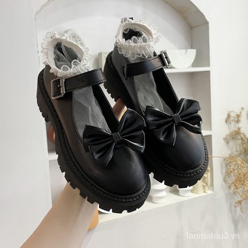 Giày Búp Bê Nữ Mũi Tròn Phong Cách Nhật Bản Nhật Bản 21 | BigBuy360 - bigbuy360.vn