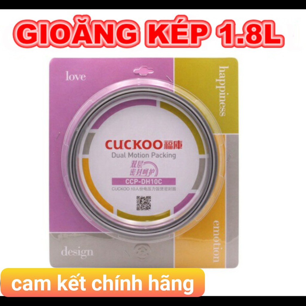 gioăng kép nồi cơm điện cuckoo 1.8l