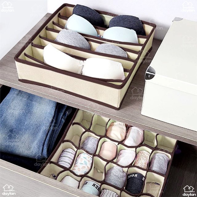 Hộp Đựng Đồ Lót 4 Ngăn Tiện Lợi