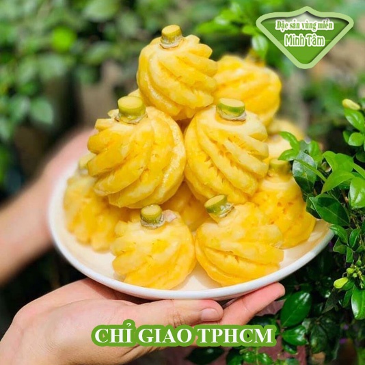 Thơm Thái MiNi chín cây gọt sẵn ngon ngọt  [CHỈ GIAO TPHCM]