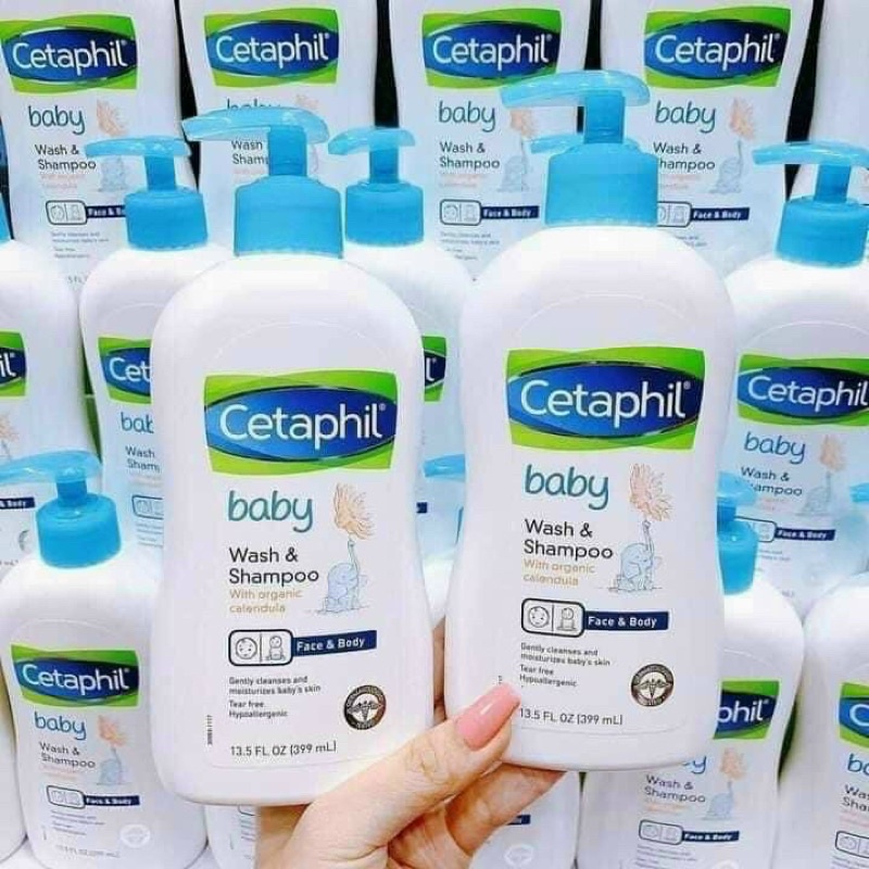 (Hàng Mỹ) Sữa tắm Cetaphil cho bé dòng Organic