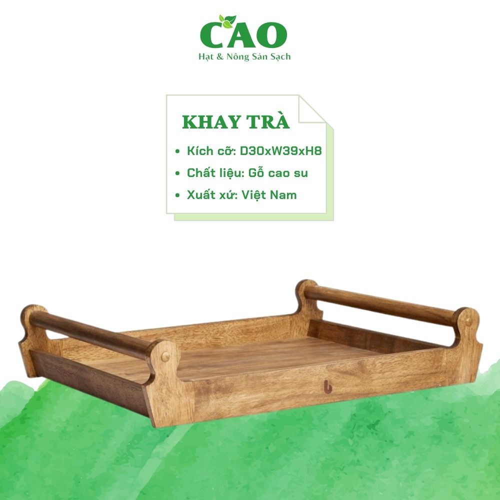 KHAY GỖ SƠN MÀI ĐỰNG THỨC ĂN PHONG CÁCH BẮC ÂU