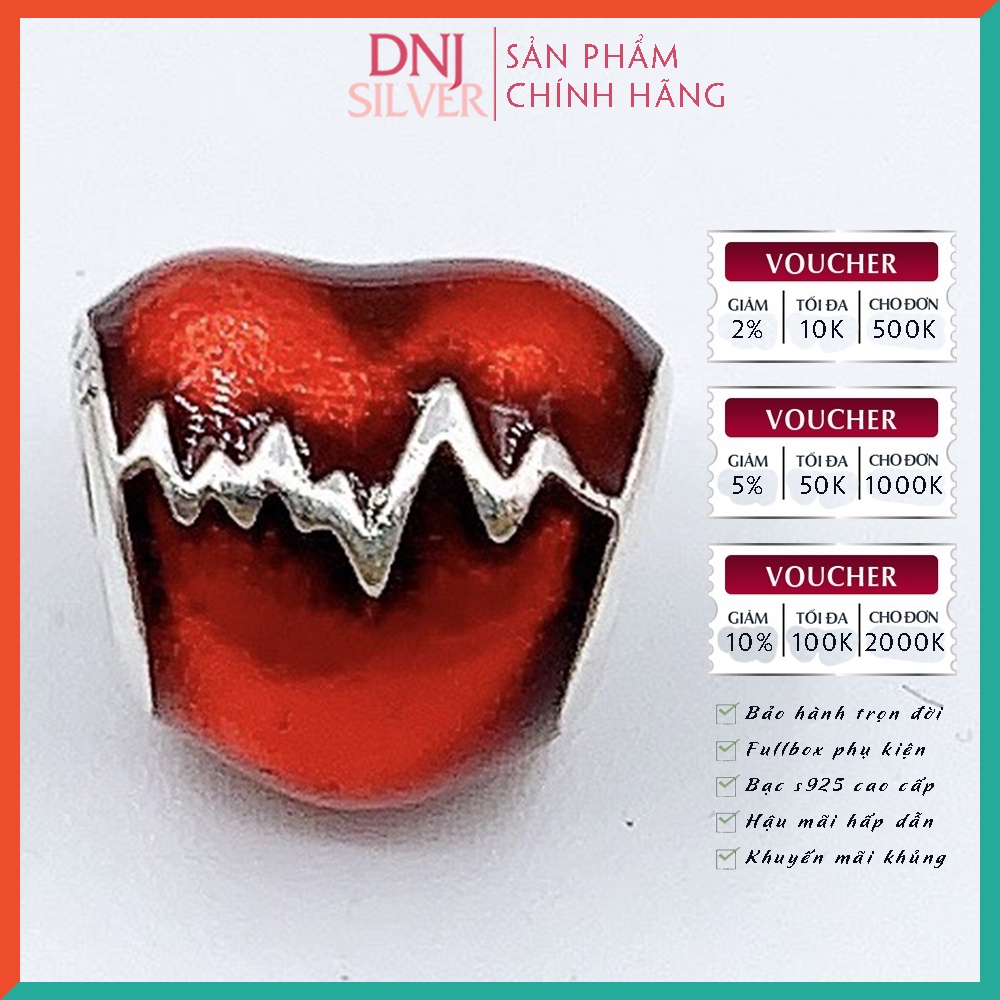 [Hàng cao cấp] Vòng tay bạc 925 cao cấp - Vòng tay charm bạc Love Tape, nơi lưu giữ kỷ niệm tình yêu, tuổi trẻ - DNB022