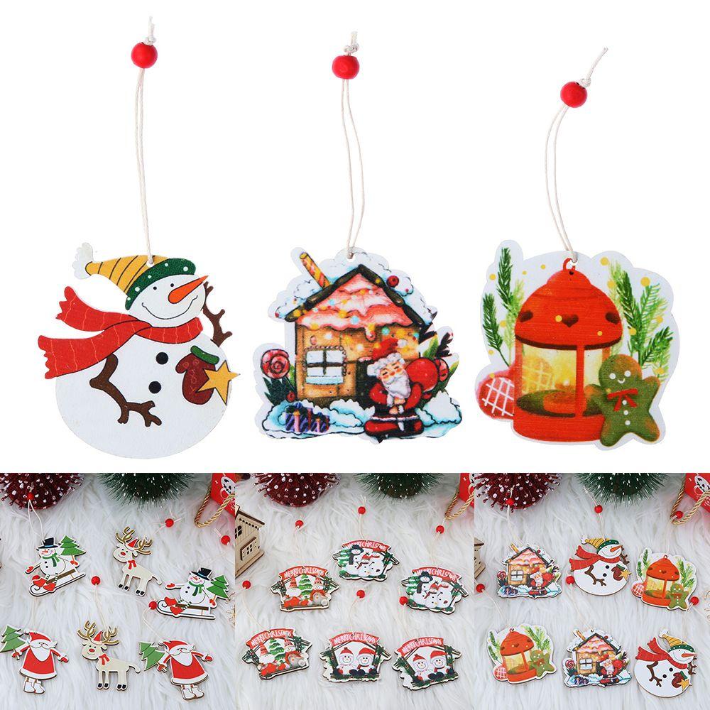 LONTIME Hộp 6 Phụ Kiện Trang Trí Cây Thông Noel