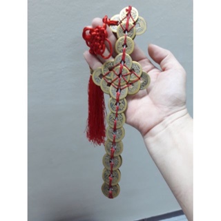 Tiền xu thất tinh kiếm ba tám đồng hóa sát trừ tà trấn trạch.