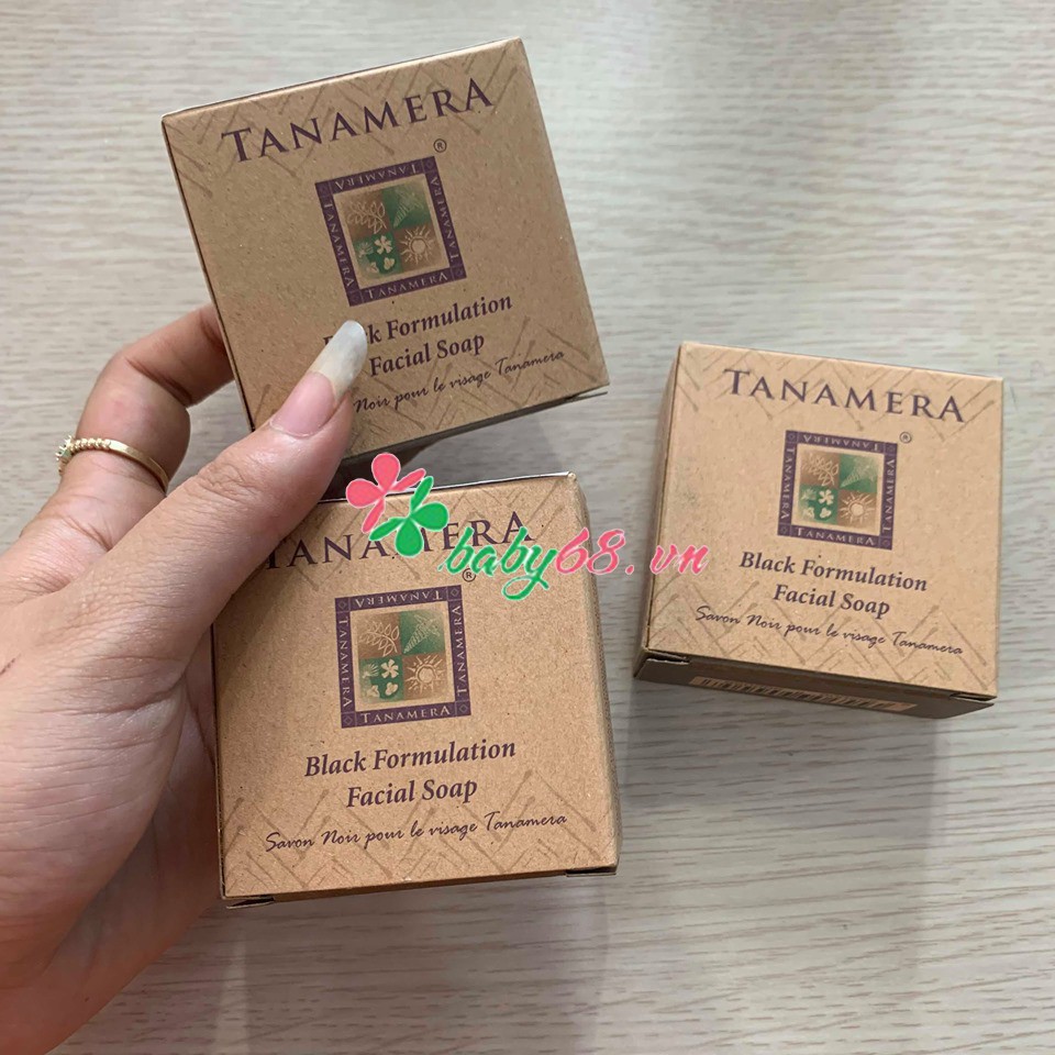 Xà bông nghệ đen rửa mặt TANAMERA