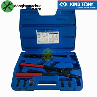 Bộ kìm mở phe kingtony 45211pp 11 chi tiết 16 inch/406mm