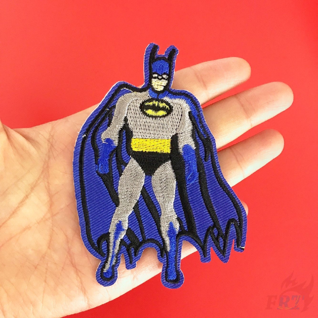 ☸ Dc - Miếng Vá Người Dơi ☸ 1 Sticker Ủi Thêu Hình Batman / JOKER