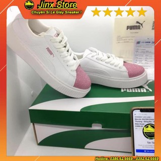[ FREE SHIP ] giày thể thao, giày sneaker puma mũi hồng nhũ bts rsx  hàng 11 cao cấp đủ size nam nữ Jinx Store