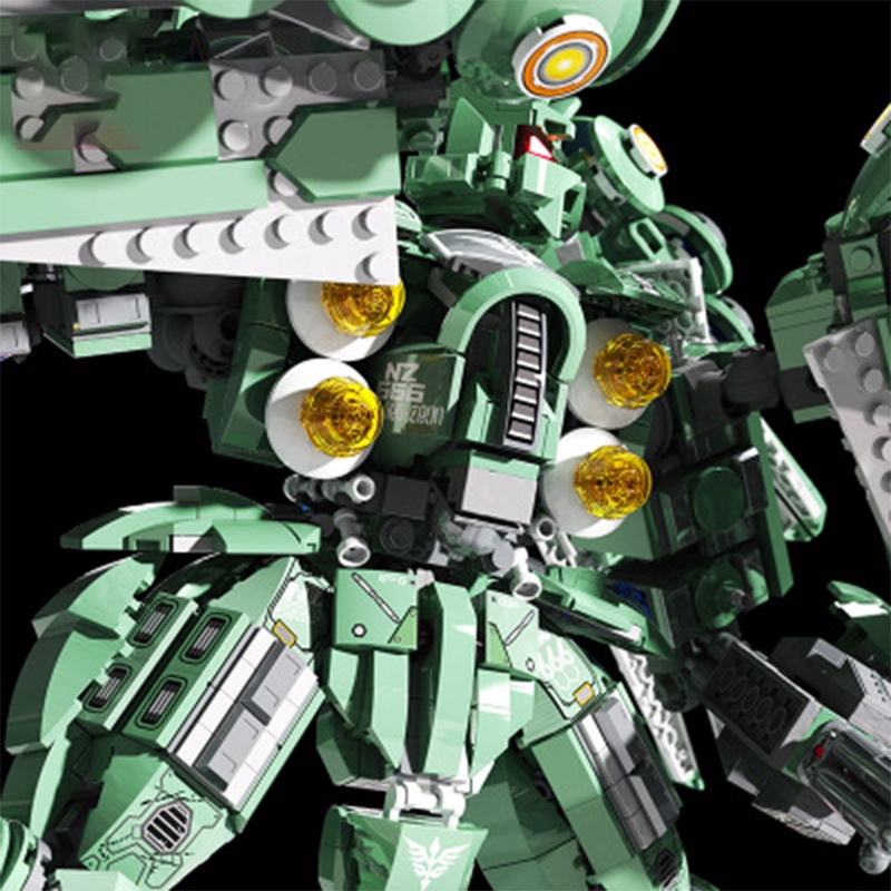 Đồ chơi Lắp ghép Mô hình NZ-666 Kshatriya Gundam robot DIY MOC 9027