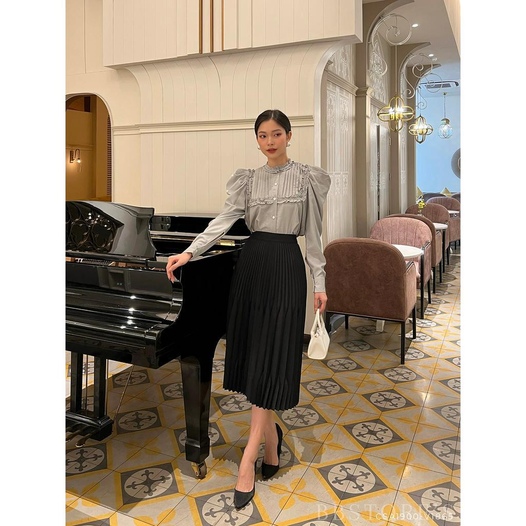 BBSTORE'S Chân Váy Dập Ly 2 Tầng Thời Trang Đi Làm Dự Tiệc -V1865