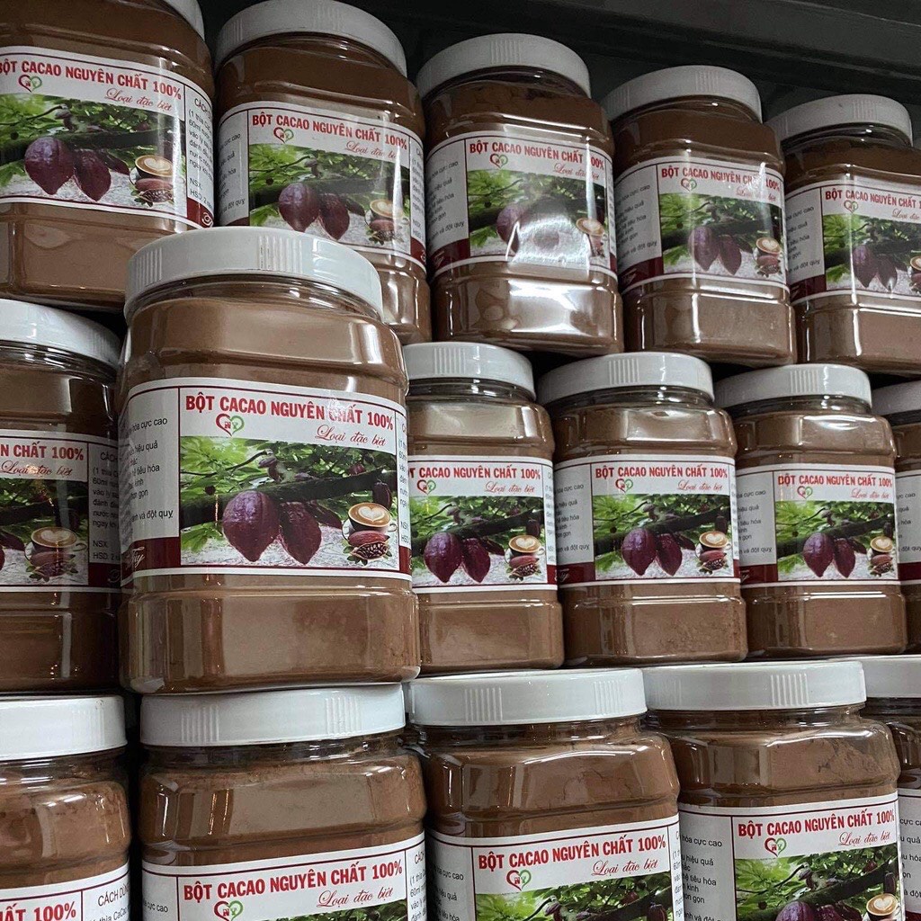 Bột Cacao nguyên chất ĐăkLăk 500gr