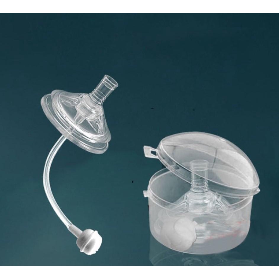 Ống Tập Hút Bình Sữa Avent Natural Cho Bé 360º Tặng Kèm Hộp Đựng